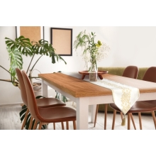 OBRUS MAJORKA 30 X 120 CM BIAŁY