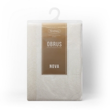 OBRUS LENA 145 X 280 CM KREMOWY