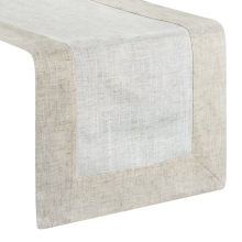 OBRUS NATU 10 40 X 180 CM NATURALNY