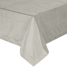 OBRUS MELINDA 140 X 220 CM SREBRNY