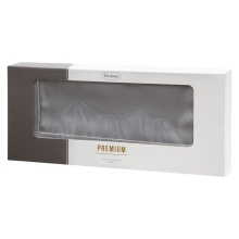 OBRUS MADELE 30 X 40 CM SREBRNY