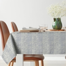 OBRUS ALINA 140 X 180 CM SREBRNY