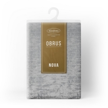 OBRUS ALINA 140 X 180 CM SREBRNY