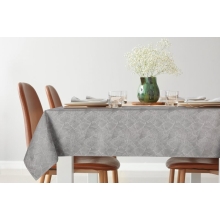 OBRUS ISLA 140 X 300 CM SREBRNY