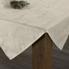 OBRUS ISLA 85 X 85 CM KREMOWY