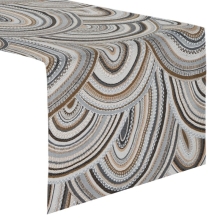 OBRUS MUMBO 40 X 140 CM BRĄZOWY