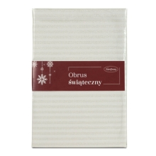 OBRUS FLASH 6 40 X 140 CM NATURALNY