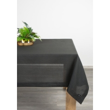 OBRUS STELLA 2 145 X 350 CM CZARNY