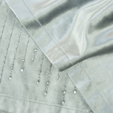 OBRUS ROYAL 3 35 X 140 CM SREBRNY