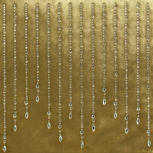 OBRUS ROYAL 3 35 X 140 CM ZŁOTY