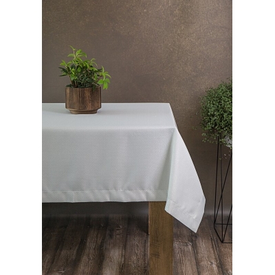 OBRUS JOWITA 145 X 400 CM BIAŁY