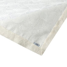 OBRUS LILIAN 85 X 85 CM KREMOWY