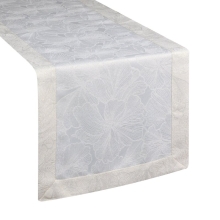 OBRUS LENA 40 X 200 CM KREMOWY