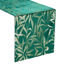 OBRUS BLINK 15 35 X 140 CM CIEMNOZIELONY