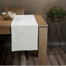 OBRUS BLINK 16 35 X 140 CM BIAŁY