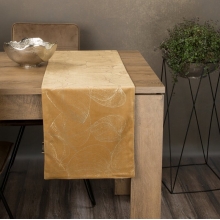 OBRUS BLINK 16 35 X 180 CM MIODOWY