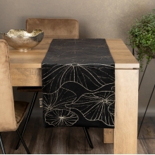OBRUS BLINK 18 35 X 140 CM CZARNY