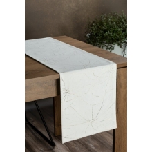 OBRUS BLINK 18 35 X 220 CM BIAŁY