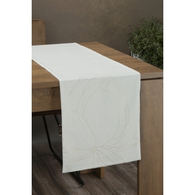 OBRUS BLINK 12 35 X 140 CM BIAŁY