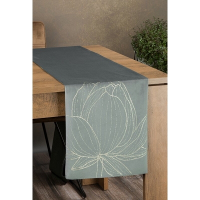 OBRUS BLINK 12 35 X 140 CM SZARY