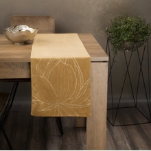 OBRUS BLINK 12 35 X 220 CM MIODOWY