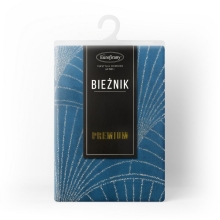 OBRUS BLINK 14 35 X 140 CM GRANATOWY