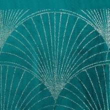 OBRUS BLINK 14 35 X 140 CM CIEMNOTURKUSOWY