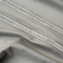 OBRUS GLEN 3 35 X 140 CM SREBRNY