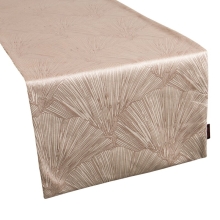 OBRUS GOJA 40 X 140 CM BEŻOWY