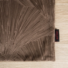 OBRUS GOJA 40 X 140 CM BRĄZOWY