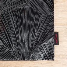 OBRUS GOJA 40 X 140 CM CZARNY