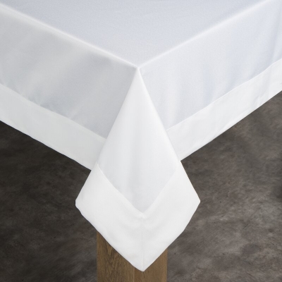 OBRUS MILA 145 X 400 CM BIAŁY