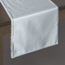 OBRUS DEKORACYJNY 35 X 140 CM POPIELATY
