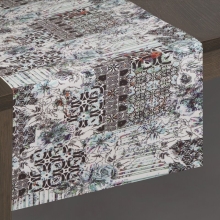 OBRUS DORIT 35 X 140 CM BIAŁY