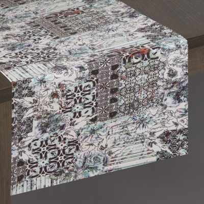 OBRUS DORIT 35 X 140 CM BIAŁY