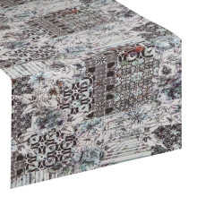 OBRUS DORIT 35 X 140 CM BIAŁY