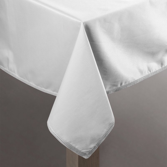 OBRUS DEKORACYJNY 150 X 300 CM POPIELATY