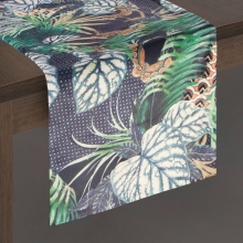 OBRUS ARGOS 35 X 180 CM CZARNY