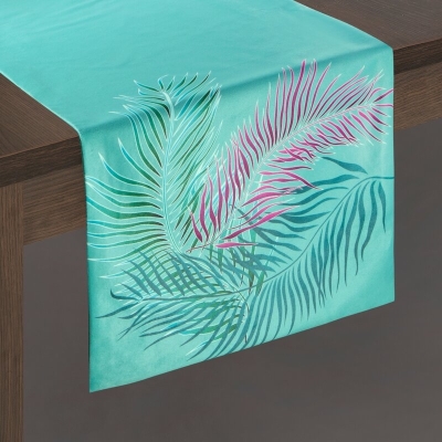 OBRUS ALBA 35 X 140 CM ZIELONY