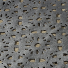 OBRUS PILAR 33 X 180 CM STALOWY