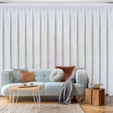 FIRANA GOTOWA ARLETA NA TAŚMIE 350 X 270 CM BIAŁY