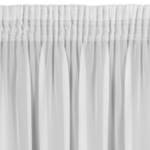 FIRANA GOTOWA ARLETA NA TAŚMIE 350 X 270 CM BIAŁY