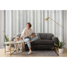 FIRANA GOTOWA ESEL 400 X 250 CM BIAŁY