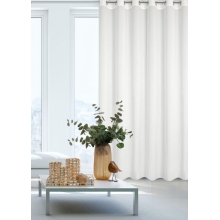 FIRANA GOTOWA MELINDA 135 X 250 CM BIAŁY