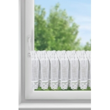 FIRANA GOTOWA LISA NA TAŚMIE 150 X 30 CM BIAŁY