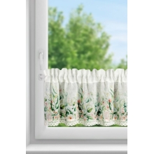 FIRANA GOTOWA ESTERA NA TAŚMIE 150 X 30 CM BIAŁY