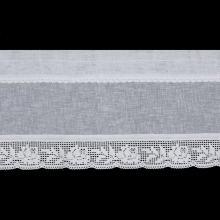 FIRANA GOTOWA LARI NA TAŚMIE 150 X 30 CM BIAŁY