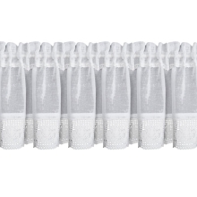 FIRANA GOTOWA LARI NA TAŚMIE 150 X 30 CM BIAŁY