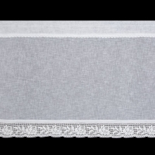 FIRANA GOTOWA LARI NA TAŚMIE 150 X 60 CM BIAŁY