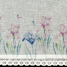 FIRANA GOTOWA DOLOREZ NA TAŚMIE 150 X 30 CM BIAŁY
